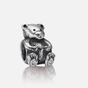 Pandora Sterling Silver Teddy Bear Bracelet Bead